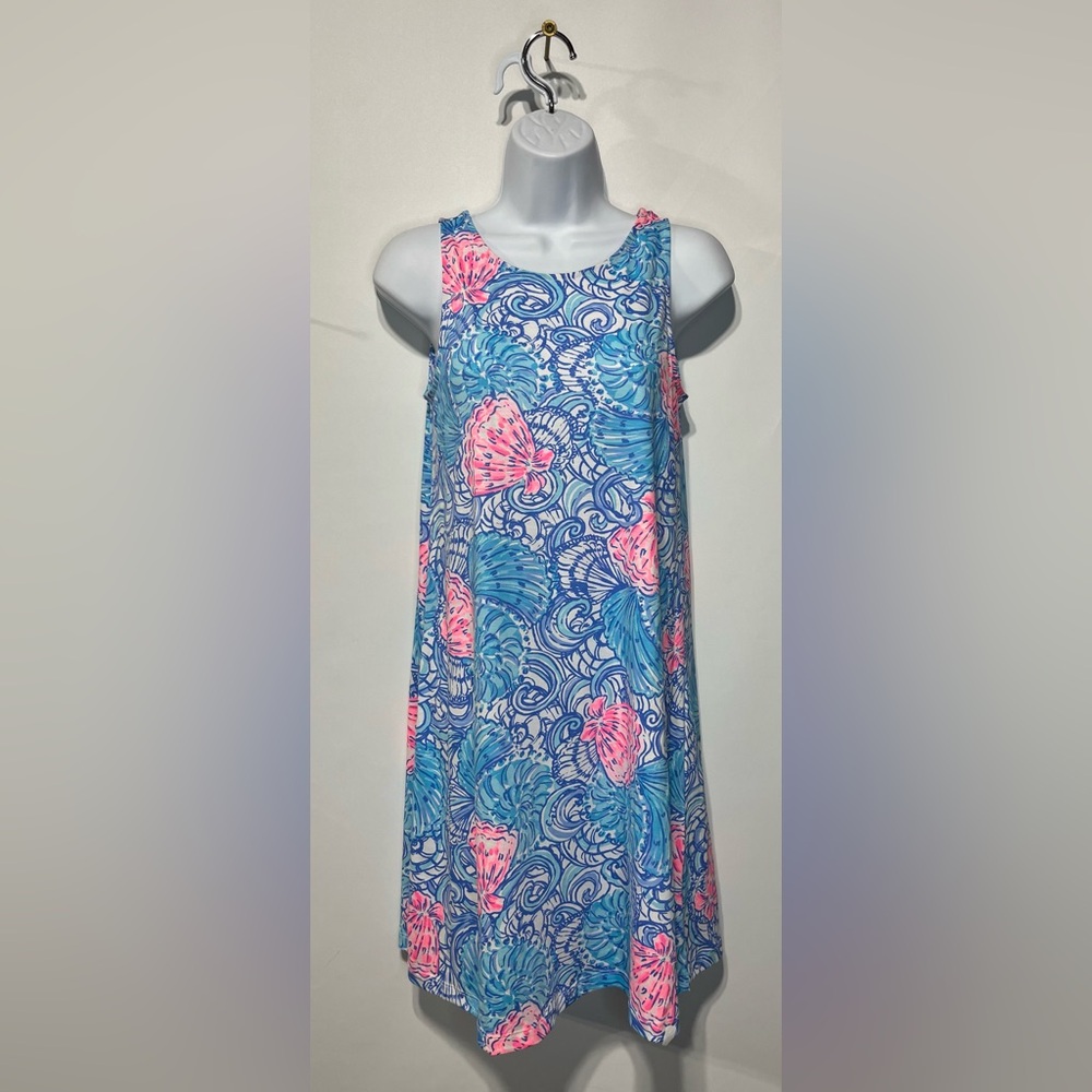 Lilly Pulitzer Blue and Pink Mini Dress